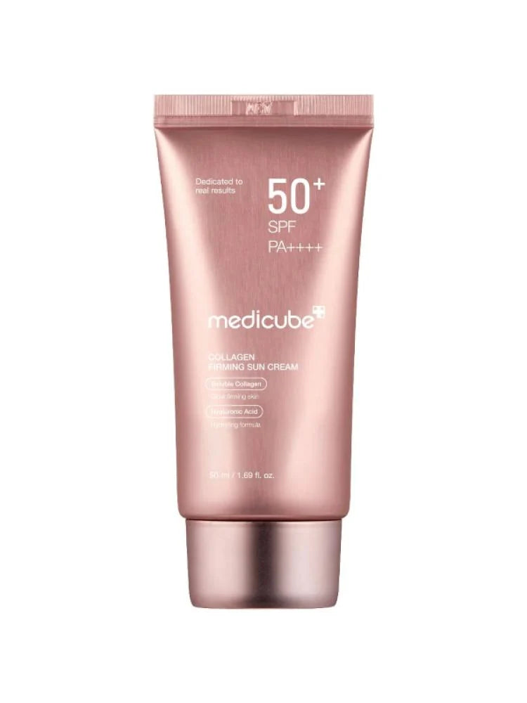 ميديكيوب واقي شمس بالكولاجين لشد البشرة بعامل حماية SPF 50+ حجم - 50 مل