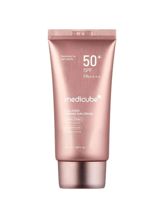ميديكيوب واقي شمس بالكولاجين لشد البشرة بعامل حماية SPF 50+ حجم - 50 مل